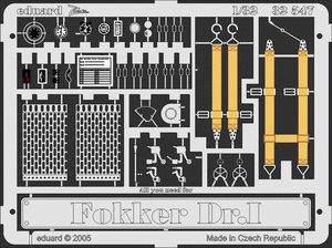 Eduard 32547 Fokker Dr. I 1/32 RODEN – zdjęcie 2