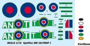 Hobby Boss 80213 Spitfire MK.Vb TROP 1/72 – zdjęcie 4
