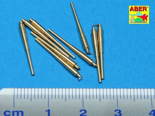 Aber 1/700L-11 Set of 9 pcs 406 mm long barrels for ships: North Carolina, Washington 1/700 – image 2