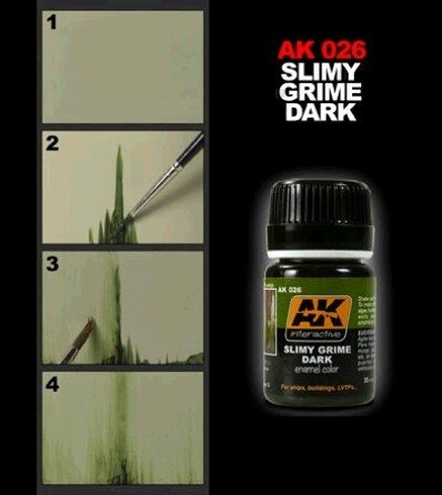 AK Interactive AK026 Slimy Grime Dark 35ml – image 2