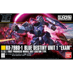 Bandai 58268 HGUC RX-79BD-1 BLUE DESTINY UNIT 1 &amp;quot;EXAM&amp;quot; GUN58268 1/144