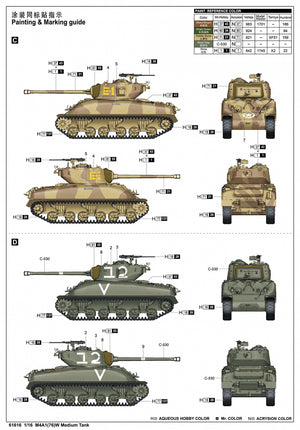 I Love Kit 61616 M4A1(76)W Medium Tank 1/16 – zdjęcie 3