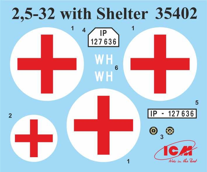 ICM DS3523 Sankas WWII Wehrmacht Ambulance Trucks 1/35 – image 4