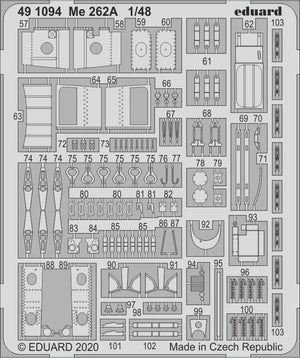 Eduard 491094 Me 262A 1/48 HOBBY BOSS – zdjęcie 2