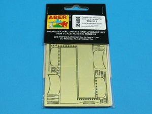 Aber 35A106 Turret side stowage bins for german tank Pz.Kpfw. VI Ausf.E - Initial production model 1/35 – zdjęcie 3