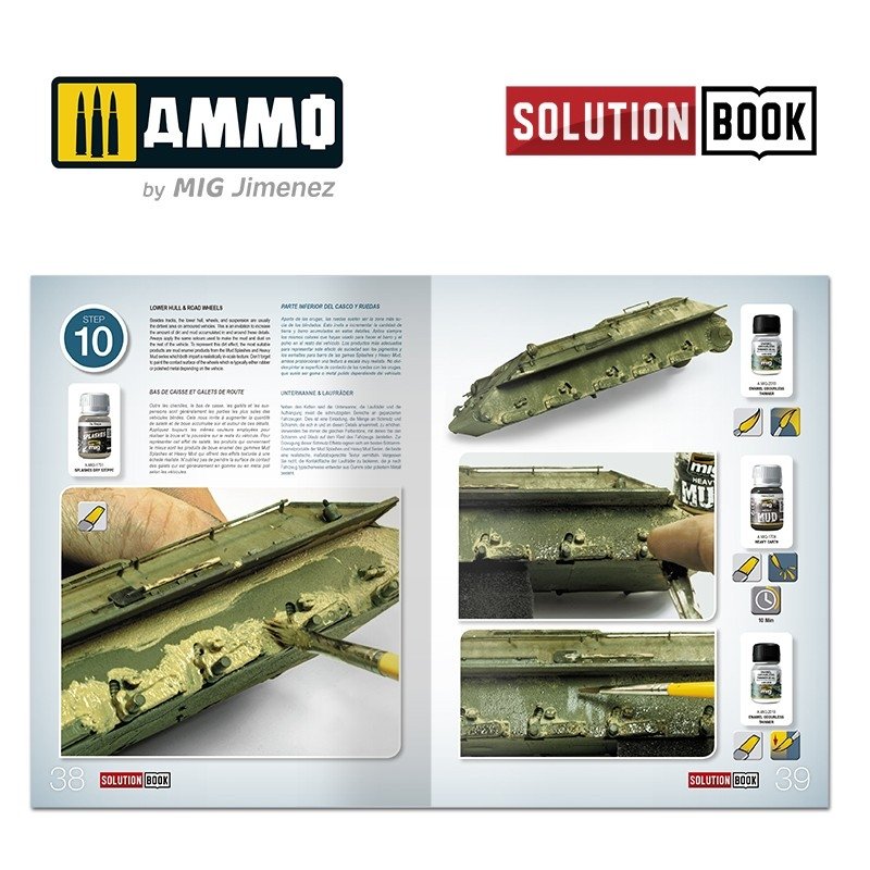 AMMO of Mig Jimenez 7900 Solution Box MINI - 4BO Green Vehicles – zdjęcie 5