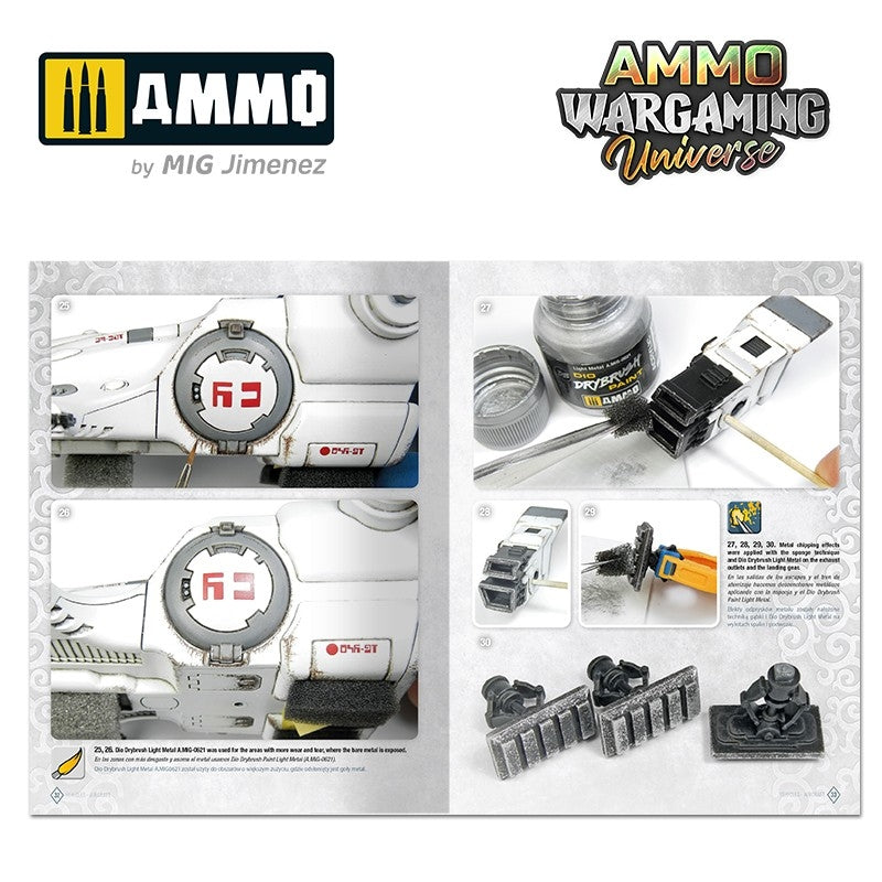 Ammo of Mig 6927 AMMO WARGAMING UNIVERSE Book 08 - Aircraft and Spaceship Weathering (English, Castellano, Polski) – zdjęcie 6