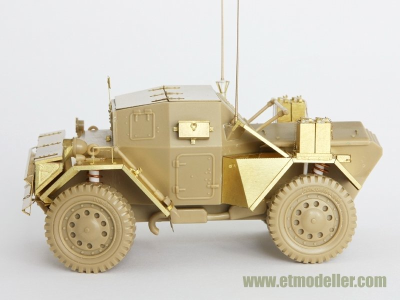 E.T. Model E35-001 WWII British scout car DINGO Mk.II For TAMIYA 35018 1/35 – zdjęcie 2