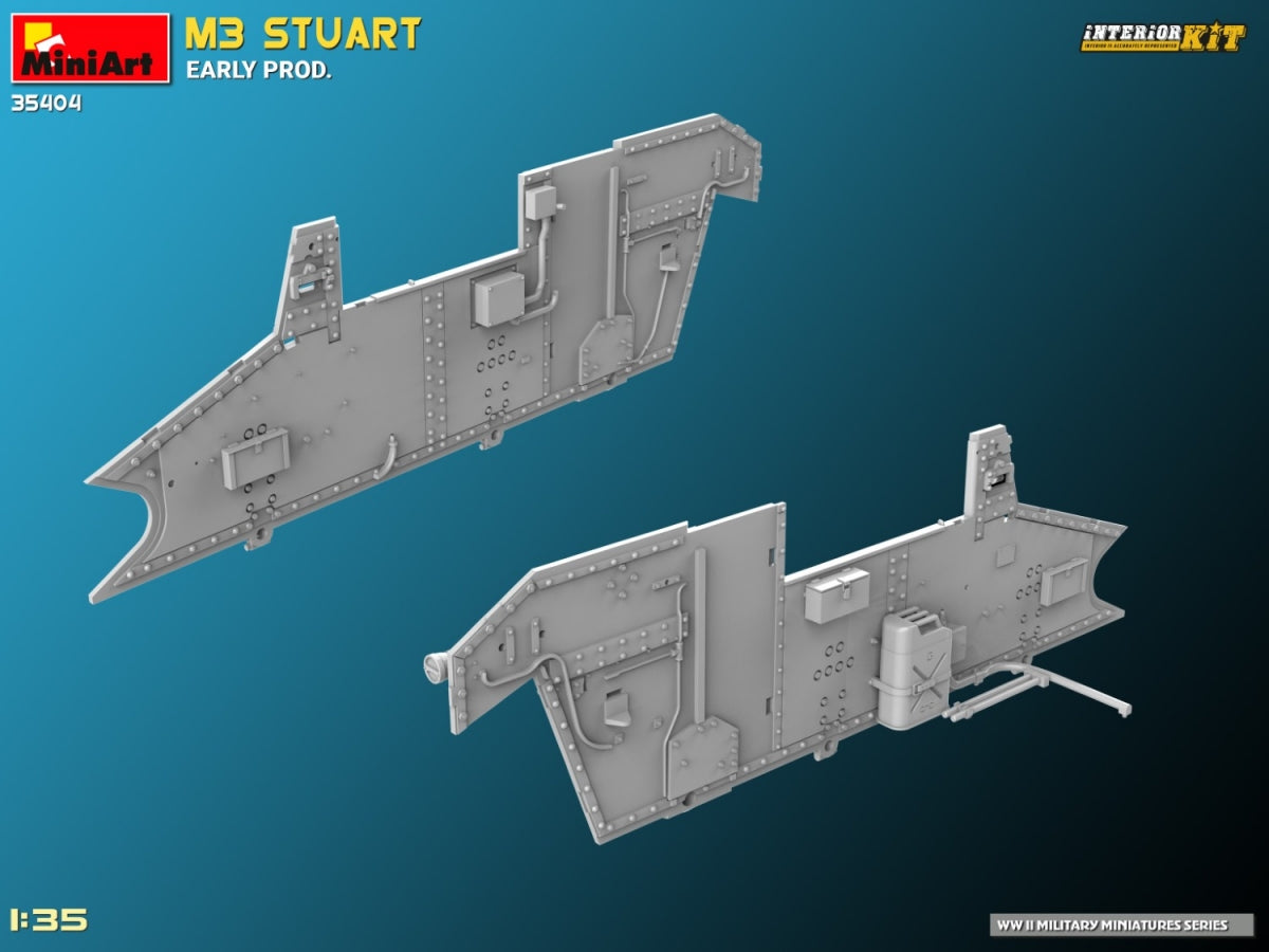 MiniArt 35404 M3 STUART EARLY PROD. INTERIOR KIT 1/35 – image 21