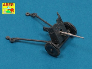 Aber 72L-57 Lufa 37mm do niemieckiej armaty p/p Pak 35/36 – wczesna / German 37mm Barrel for Pak 35/36 Early 1/72 – zdjęcie 9