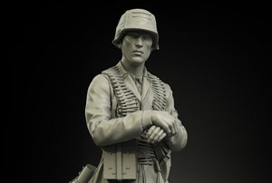 Panzer Art FI35-039 Waffen-SS MG-42 gunner 1/35 – zdjęcie 3