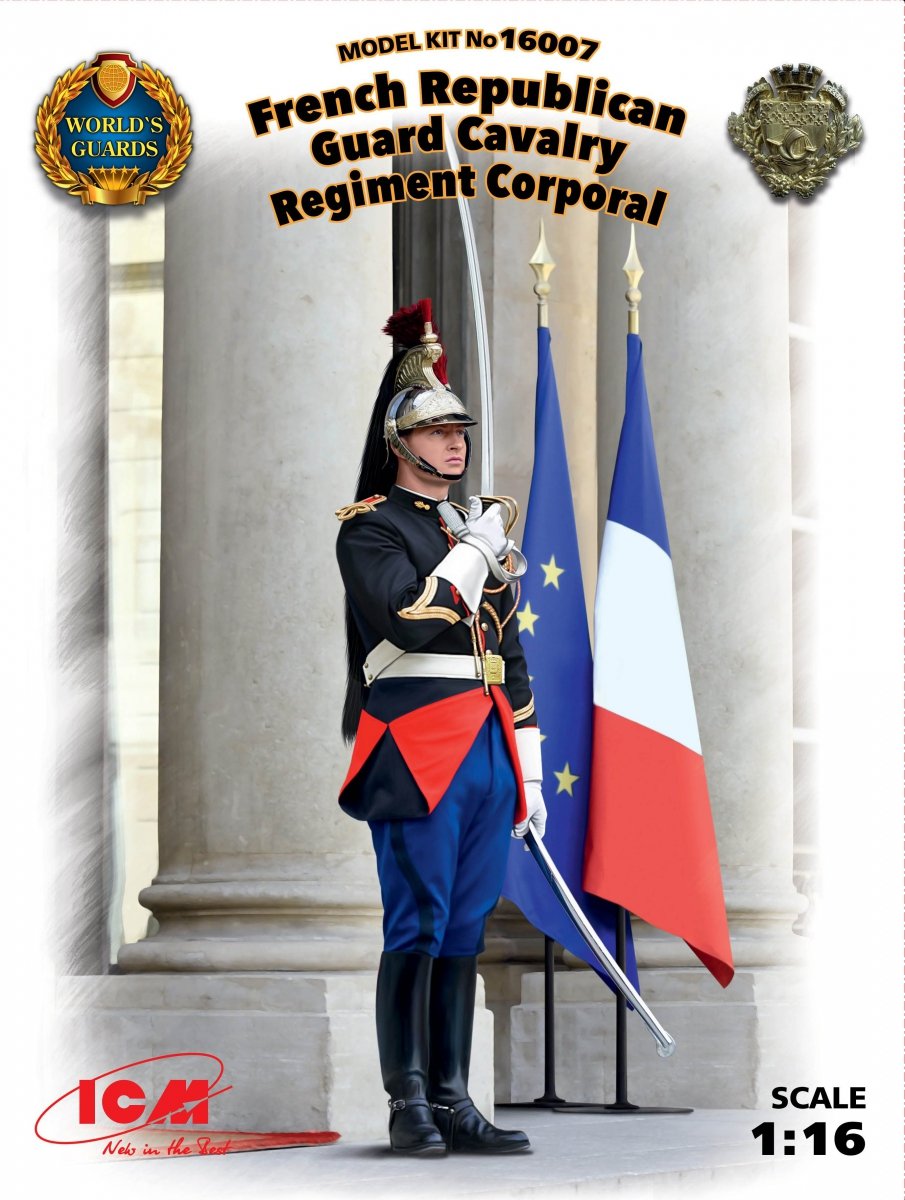 ICM 16007 French Republican Guard Cavalry Regiment Corporal 1/16
