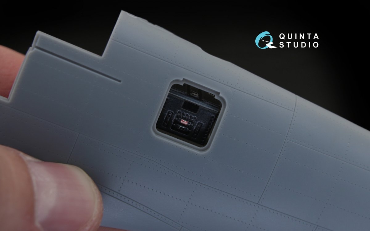 Quinta Studio QD32030 Spitfire Mk.V 3D-Printed &amp;amp; coloured Interior on decal paper (for Hobbyboss kit) 1/32 – zdjęcie 7