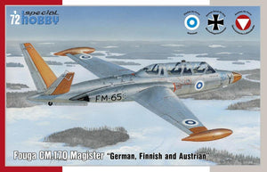 Special Hobby 72373 Fouga CM.170 Magister German, Finnish and Austrian 1/72