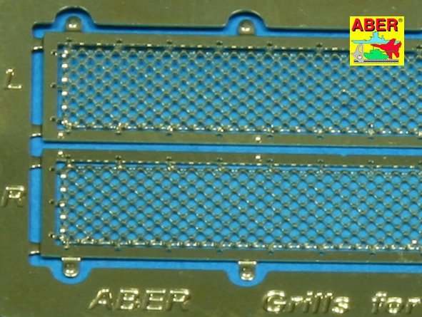 Aber 35G05 Grilles for german tank Pz.Kpfw.III and self-propelled gun Stug.III 1/35 – zdjęcie 3