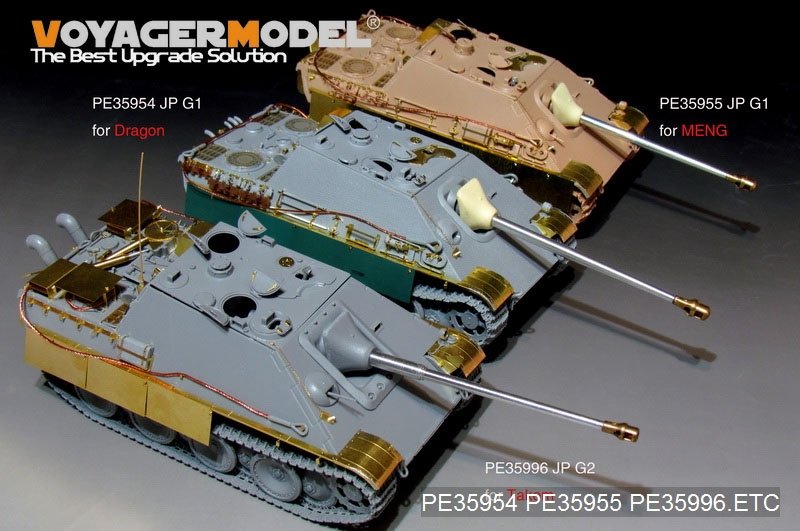 Voyager Model PE35996 WWII Jagdpanther G2 Version Basic Upgrade set For TAKOM 2118 1/35 – zdjęcie 17