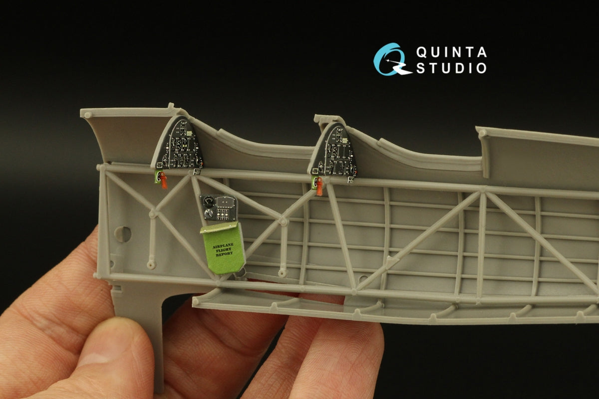 Quinta Studio QD32161 PT-13 Kaydet 3D-Printed &amp;amp; colored Interior on decal paper (Roden) 1/32 – image 8