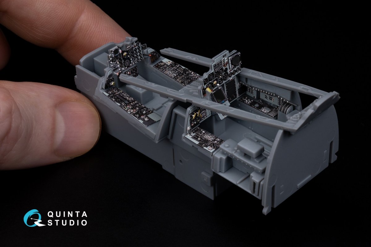 Quinta Studio QDS-48245 F-4EJ Kai 3D-Printed &amp;amp; colored Interior on decal paper (ZM SWS) (Small version) 1/48 – image 11