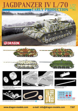 Dragon 7307 Jagdpanzer IV/70 Early Production 1/72 – immagine 9