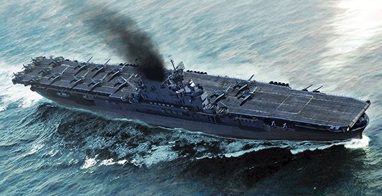 Trumpeter 06708 USS Enterprise CV-6 1/700