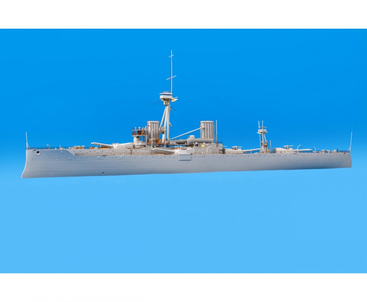 Eduard 53258 HMS Dreadnought 1915 1/350 TRUMPETER – zdjęcie 17