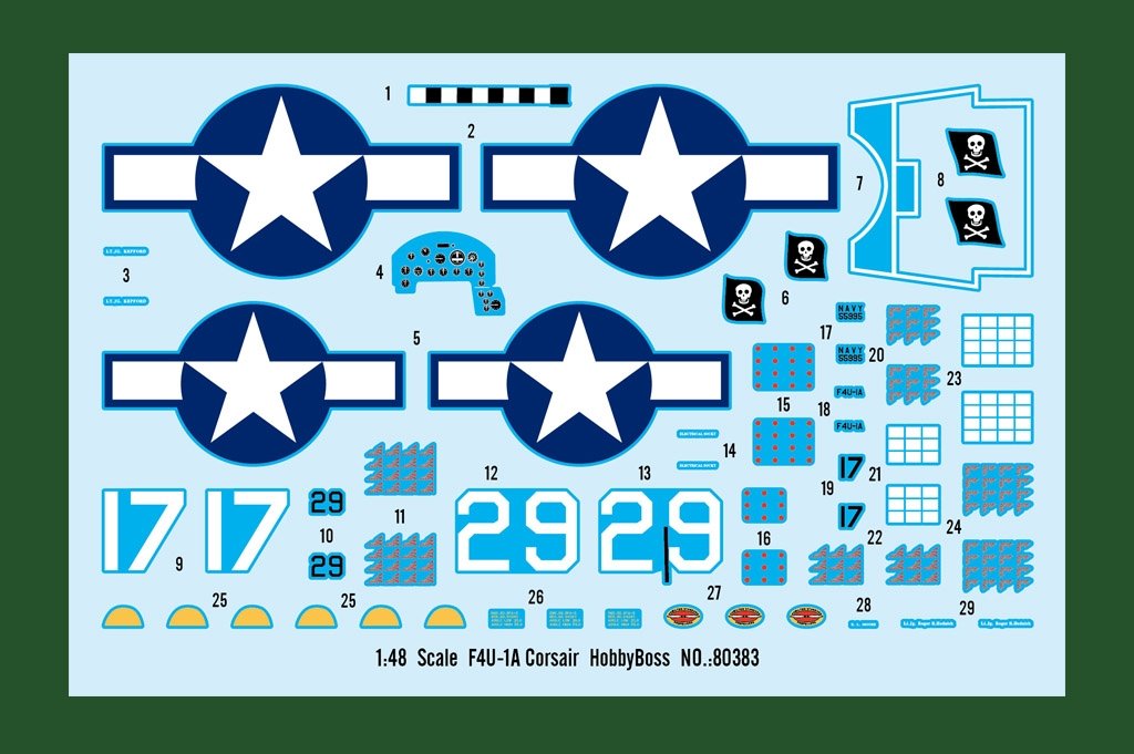 Hobby Boss 80383 F4U-1A Corsair 1/48 – zdjęcie 10