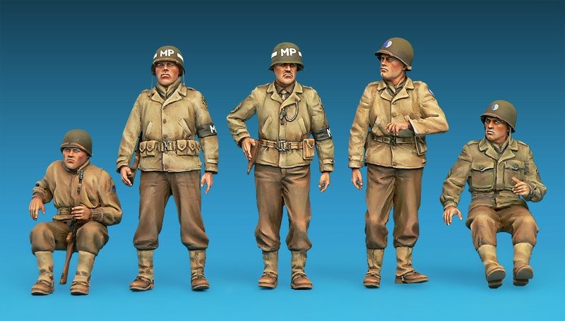 MiniArt 35308 US JEEP CREW &amp;amp; MPs. SPECIAL EDITION 1/35 – image 3