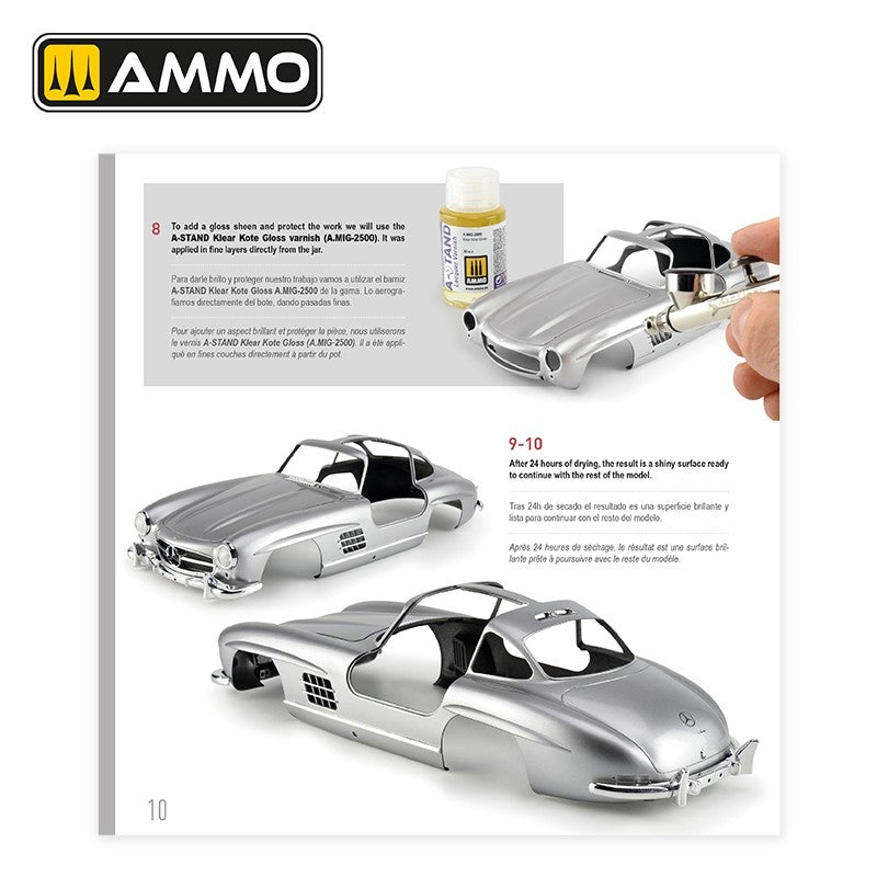 AMMO by Mig Jimenez 5231 THE WEATHERING TECHNICAL GUIDE 01 - Metallized (English, Castellano, Francais) – zdjęcie 8