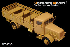Voyager Model PE35693 WWII German Bussing Nag L4500A 4X4 Cargo Truck For AFV 35270 1/35 – imagen 2