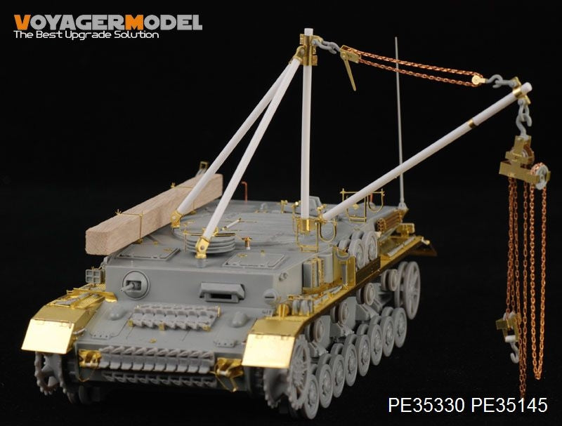Voyager Model PE35330 WWII German Bergepanzer IV Ausf J For DRAGON 6438 1/35 – zdjęcie 5