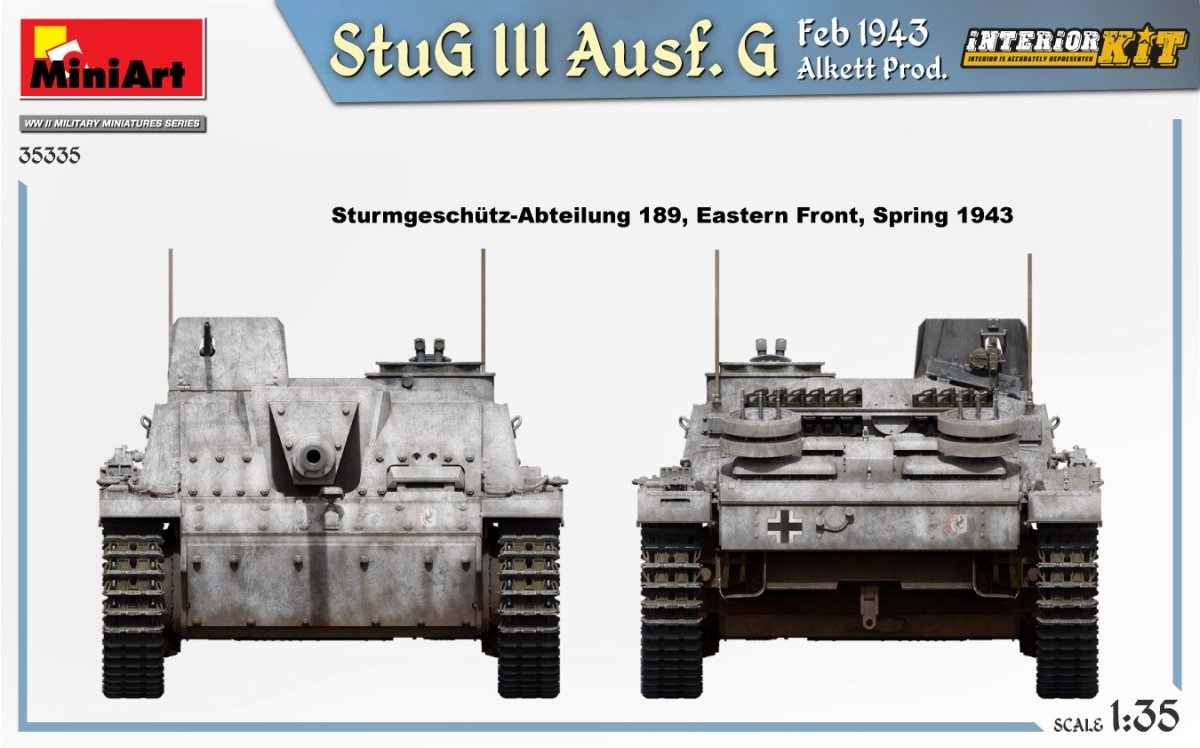 MiniArt 35335 StuG III Ausf. G Feb 1943 Alkett Prod. INTERIOR KIT 1/35 – image 8