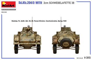 MiniArt 35431 Sd.Kfz.234/3 With 2cm Schwebelafette 38 1/35 – zdjęcie 13