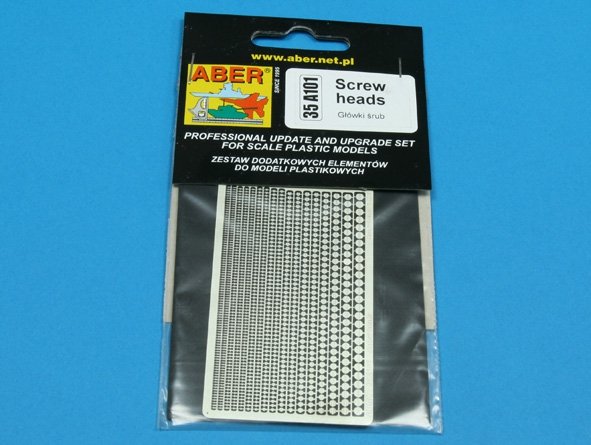 Aber 35A101 Screw heads 1/35 – zdjęcie 3
