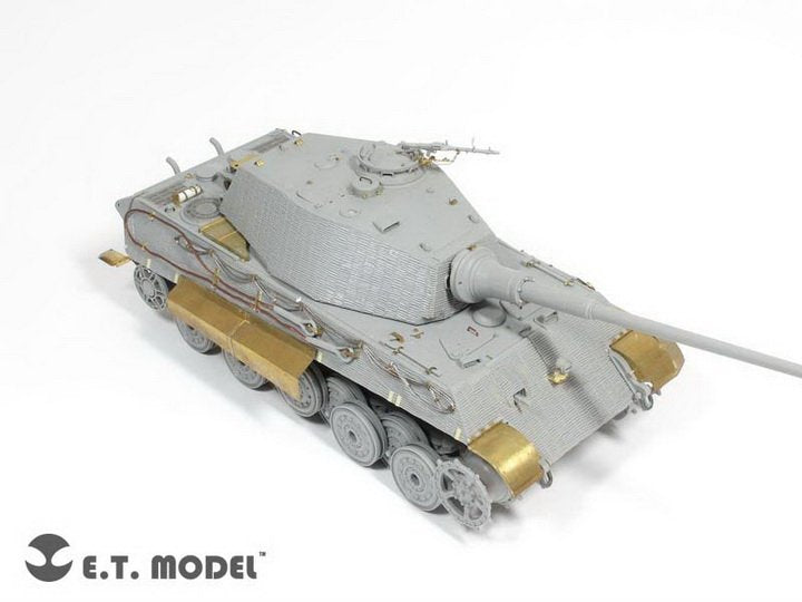 E.T. Model E35-102 WWII German KING TIGER （Henschel Turret）(For DRAGON Kit) 1/35 – zdjęcie 2
