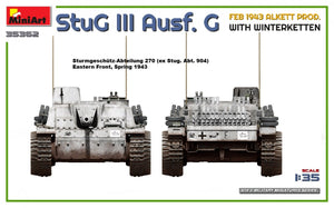 Mini Art 35362 StuG III Ausf. G FEB 1943 ALKETT PROD. WITH WINTERKETTEN 1/35 – Bild 11