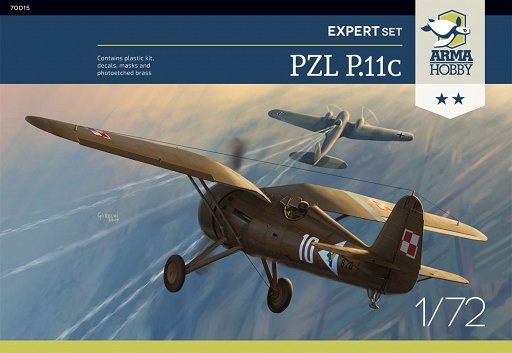 Arma Hobby 70015 PZL P.11c Coffret Expert 1/72