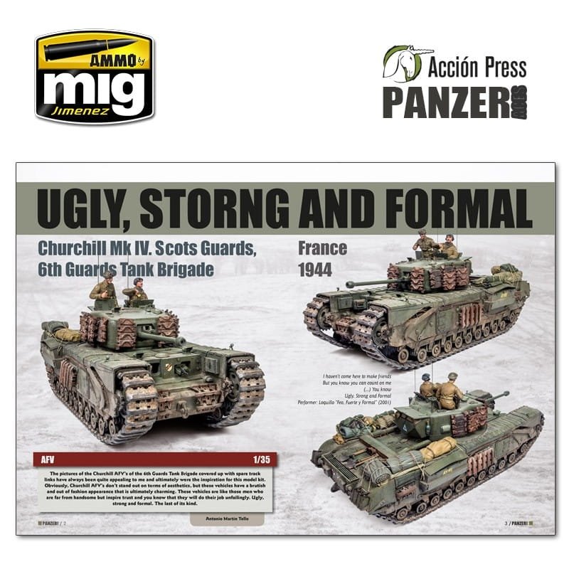 AMMO of Mig Jimenez 60 Panzer Aces Armor Modelling Magazine 60 - poradnik dla modelarzy – zdjęcie 2