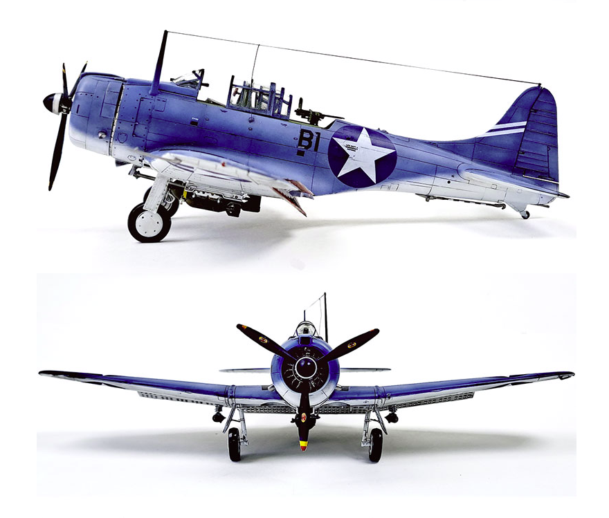 Academy 12345 USN SBD-3 &amp;quot;Battle of Midway&amp;quot; 1/48 – zdjęcie 4