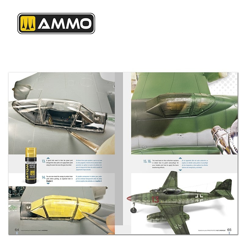 Ammo by Mig 6300 Scale Modeling for Beginners Vol. 1: Assembly (Bilingual English &amp;amp; Spanish) – zdjęcie 7