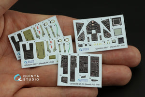 Quinta Studio QD48244 SR-71A 3D-Printed &amp;amp; colored Interior on decal paper (Revell) 1/48 – image 9