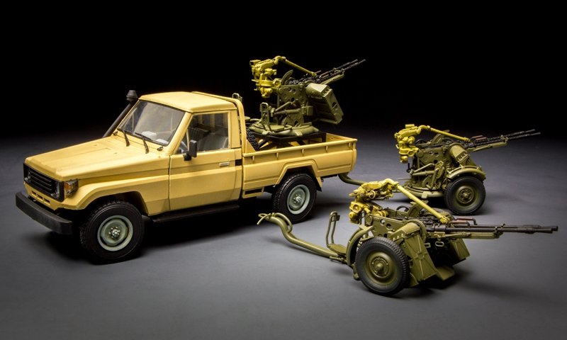 Meng Model VS-005 PICKUP w/ZPU-2 1/35 – zdjęcie 7