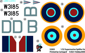 Hobby 2000 32003 Supermarine Spitfire VA 1/32 – zdjęcie 4