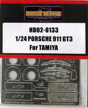 Hobby Design HD02-0133 Porsche 911 GT3 - Detail-Up Set for Tamiya 1/24 – zdjęcie 2
