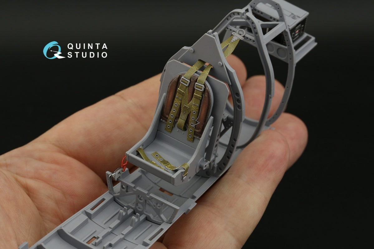 Quinta Studio QD24009 Spitfire Mk.IXc 3D-Printed &amp;amp; coloured Interior on decal paper (Airfix) 1/24 – zdjęcie 6