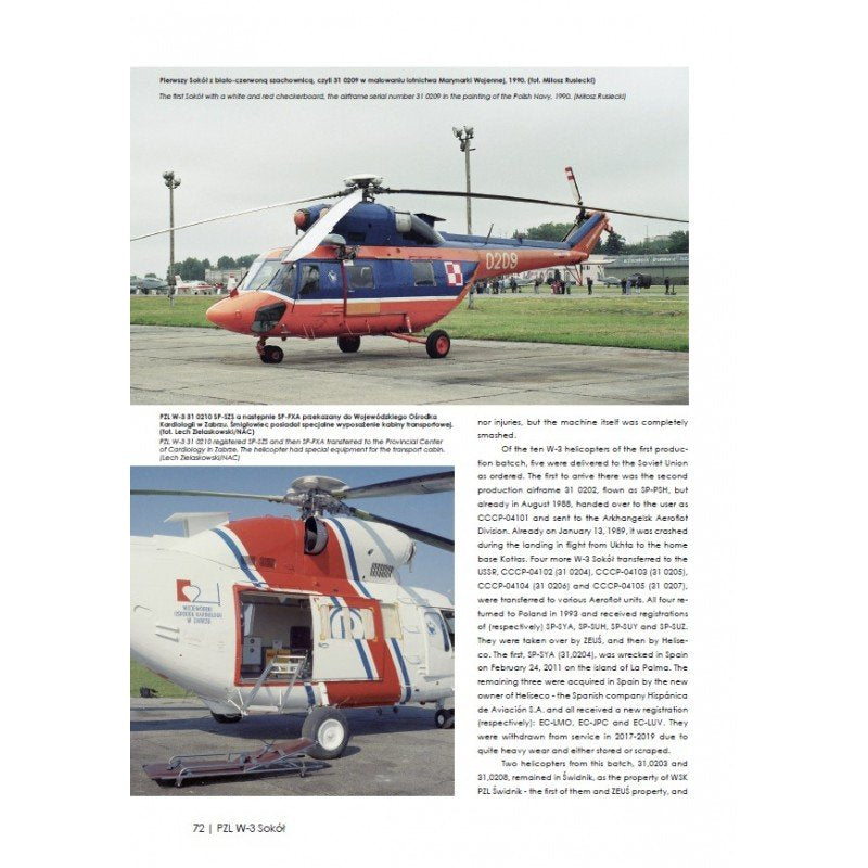 Answer 49011000 PZL W-3 Sokół - Monografia Tom I PL+EN – zdjęcie 5