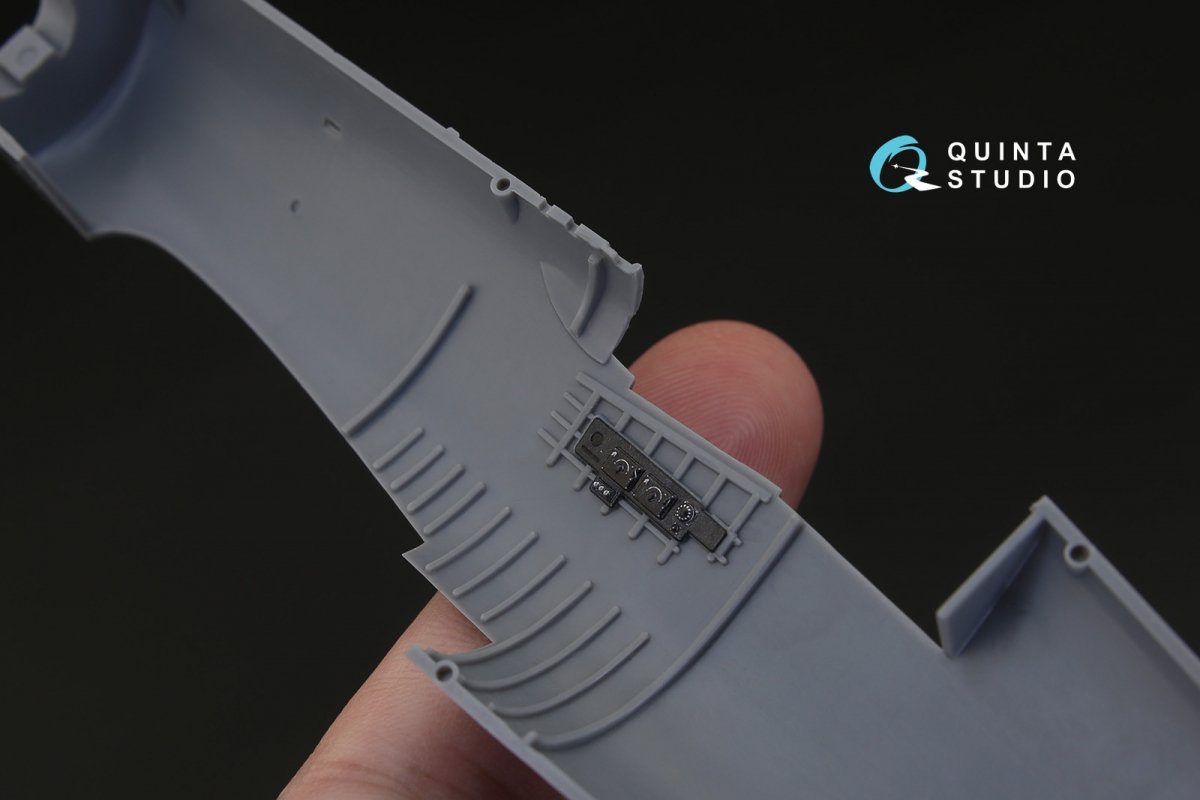 Quinta Studio QD48110 F4U-1 Corsair (Bird cage) 3D-Printed &amp;amp; coloured Interior on decal paper (for Tamiya kit) 1/48 – zdjęcie 3