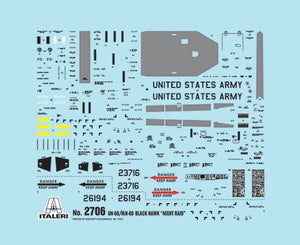 Italeri 2706 UH-60/MH-60 Black Hawk 1/48 – zdjęcie 4