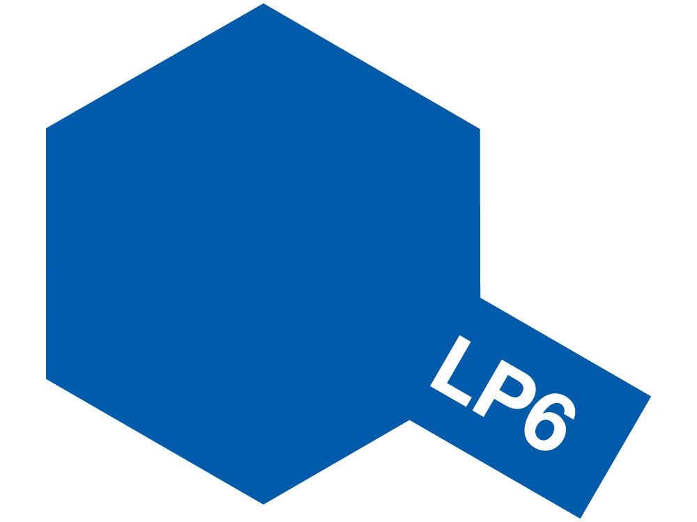 Tamiya 82106 LP-6 Pure blue 10ml – zdjęcie 2
