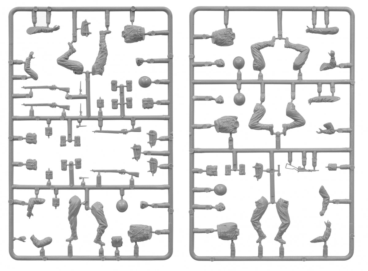MiniArt 35496 British Tank Riders (NW Europe). Resin Heads 1 1/35 – image 2