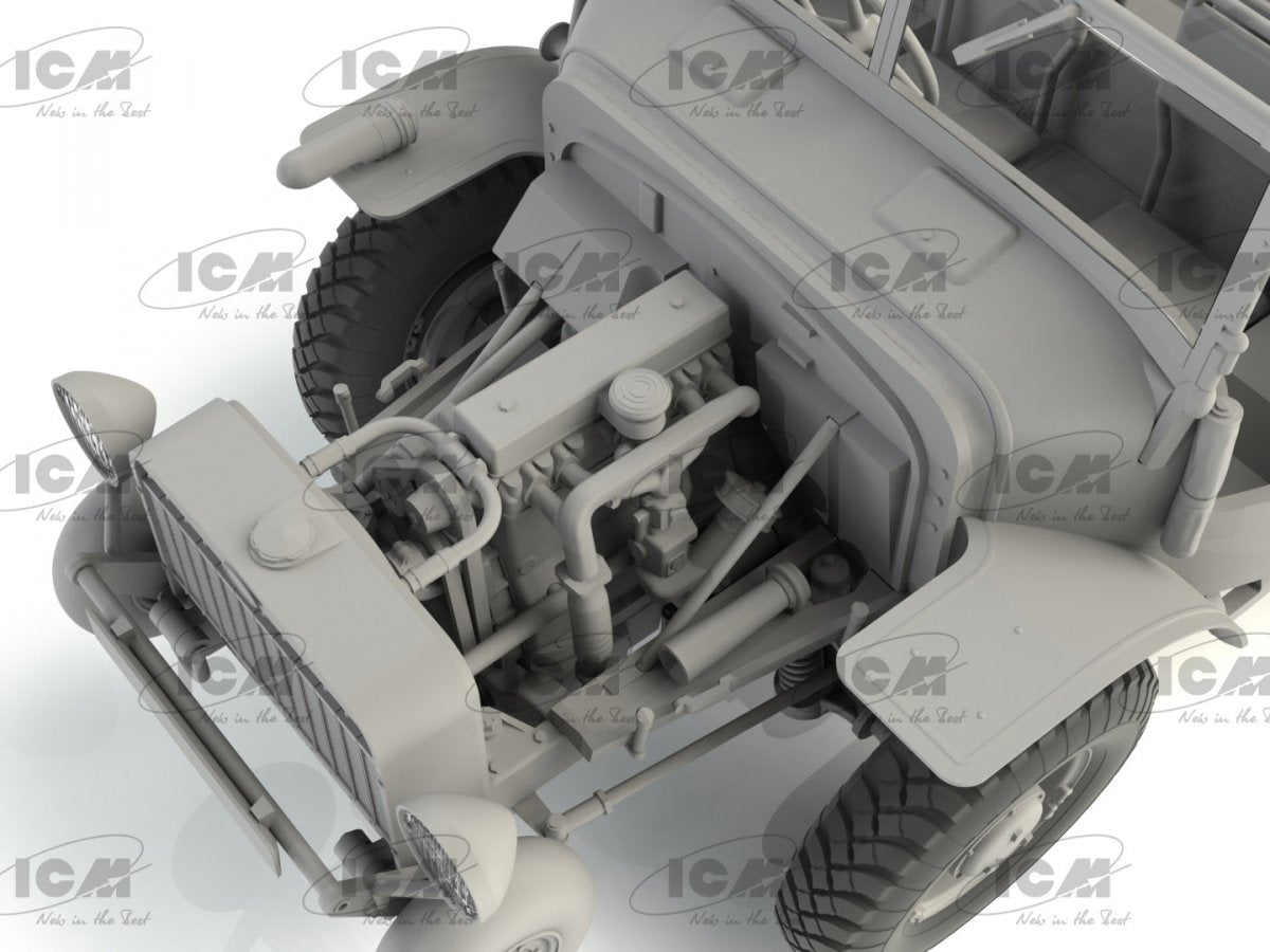 ICM 35570 Laffly V15T WWII French Artillery Towing Vehicle 1/35 – zdjęcie 5